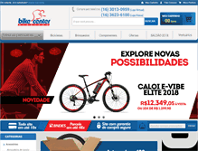 Tablet Screenshot of bikecenterribeirao.com.br